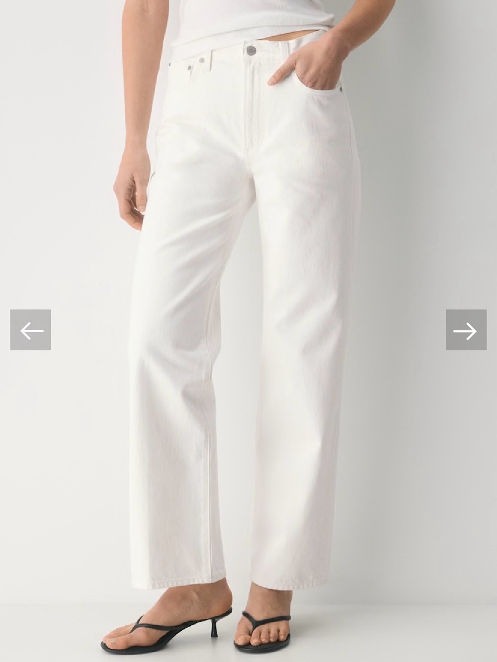 Denim forum farrah high rise wide leg 30 tall